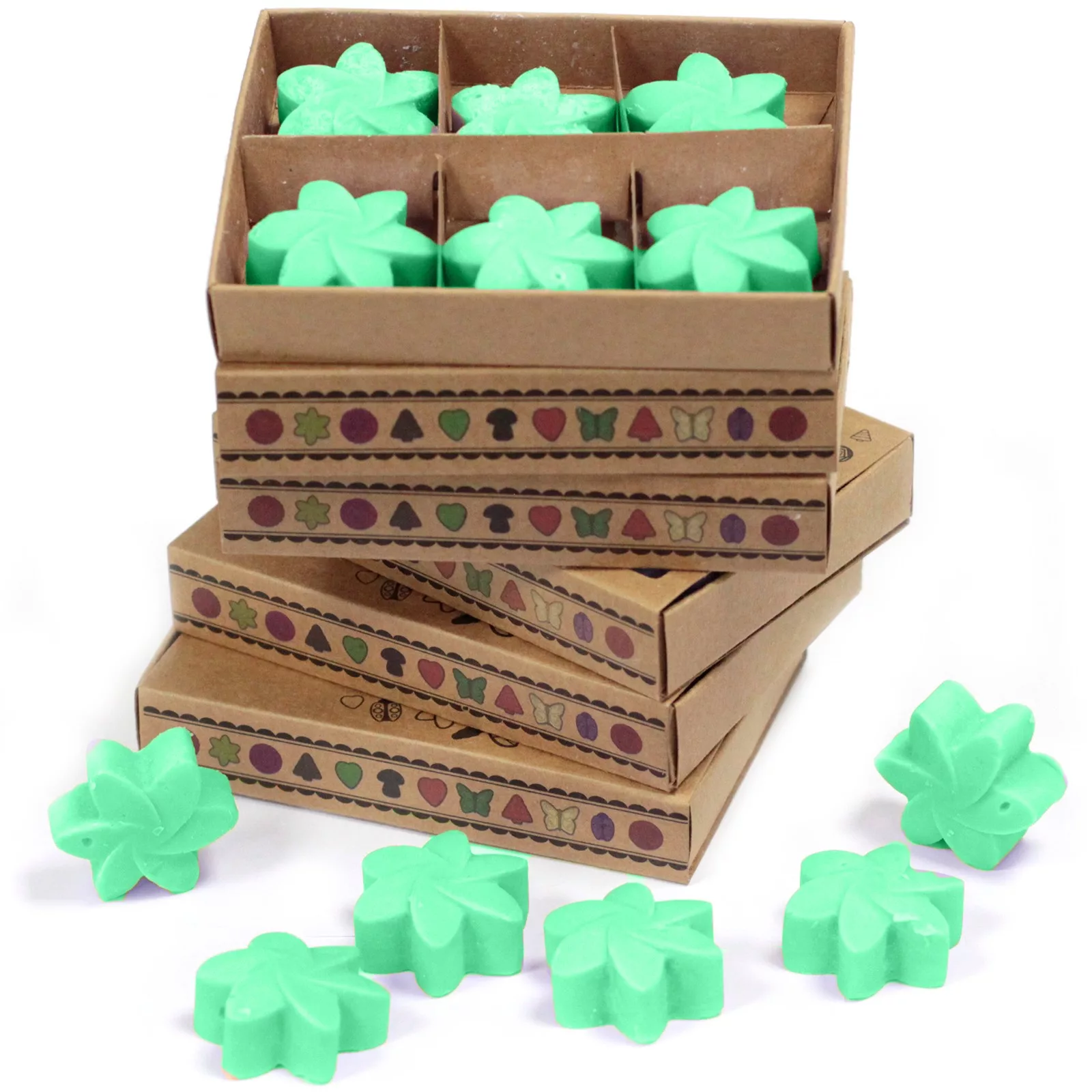 Box of 6  Wax Melts – Hidden Garden