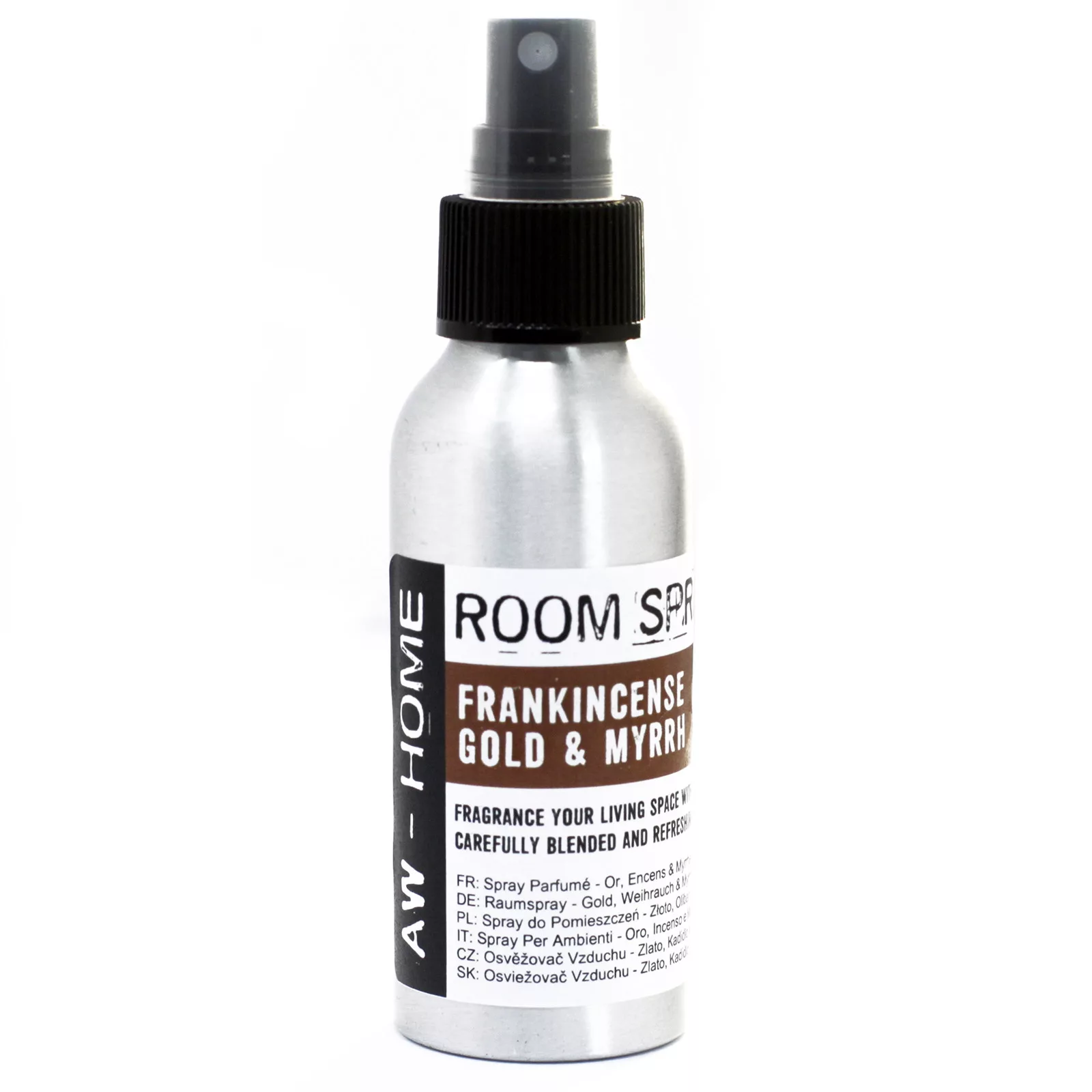 100ml Room Spray – Gold, Frankincense & Myrrh