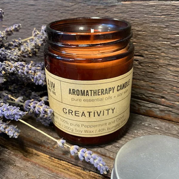 Aromatherapy Candle – Creativity