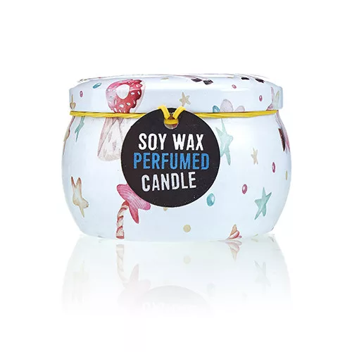 Art Tin Candle – Assorted Design – Unicorns – Moonstone