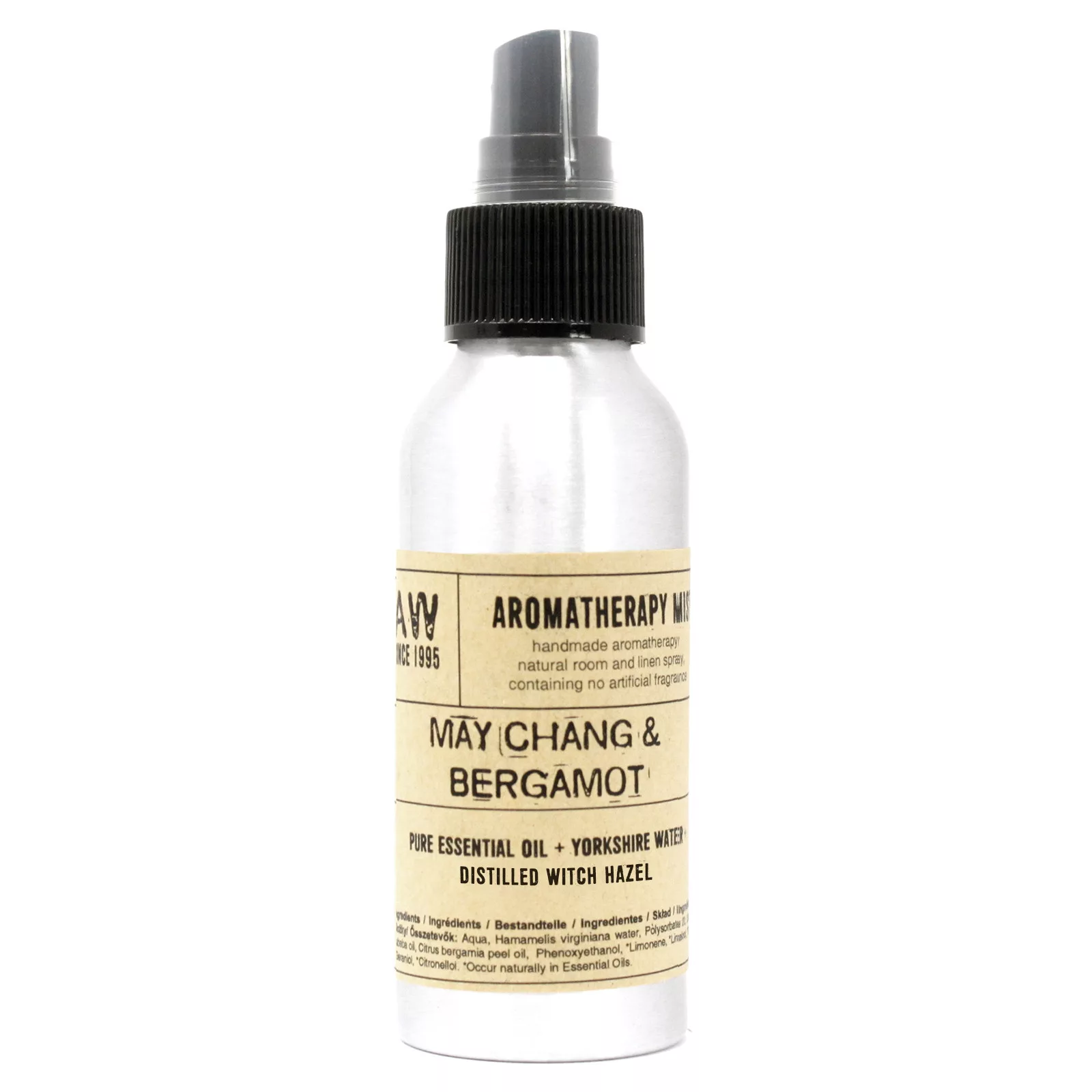 100ml Essential Oil Mist – May Chang & Bergamot