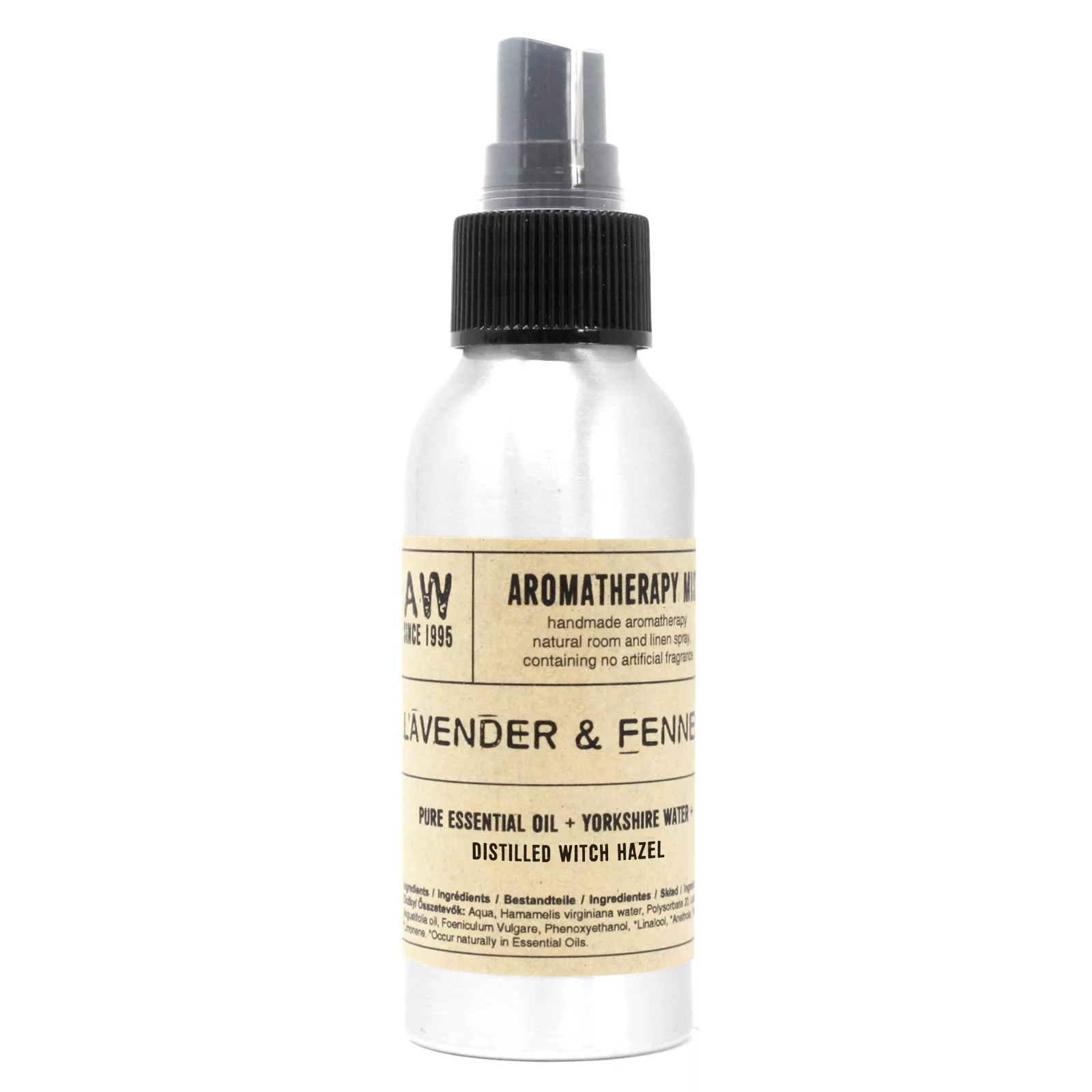 100ml Essential Oil Mist – Lavender & Fennel