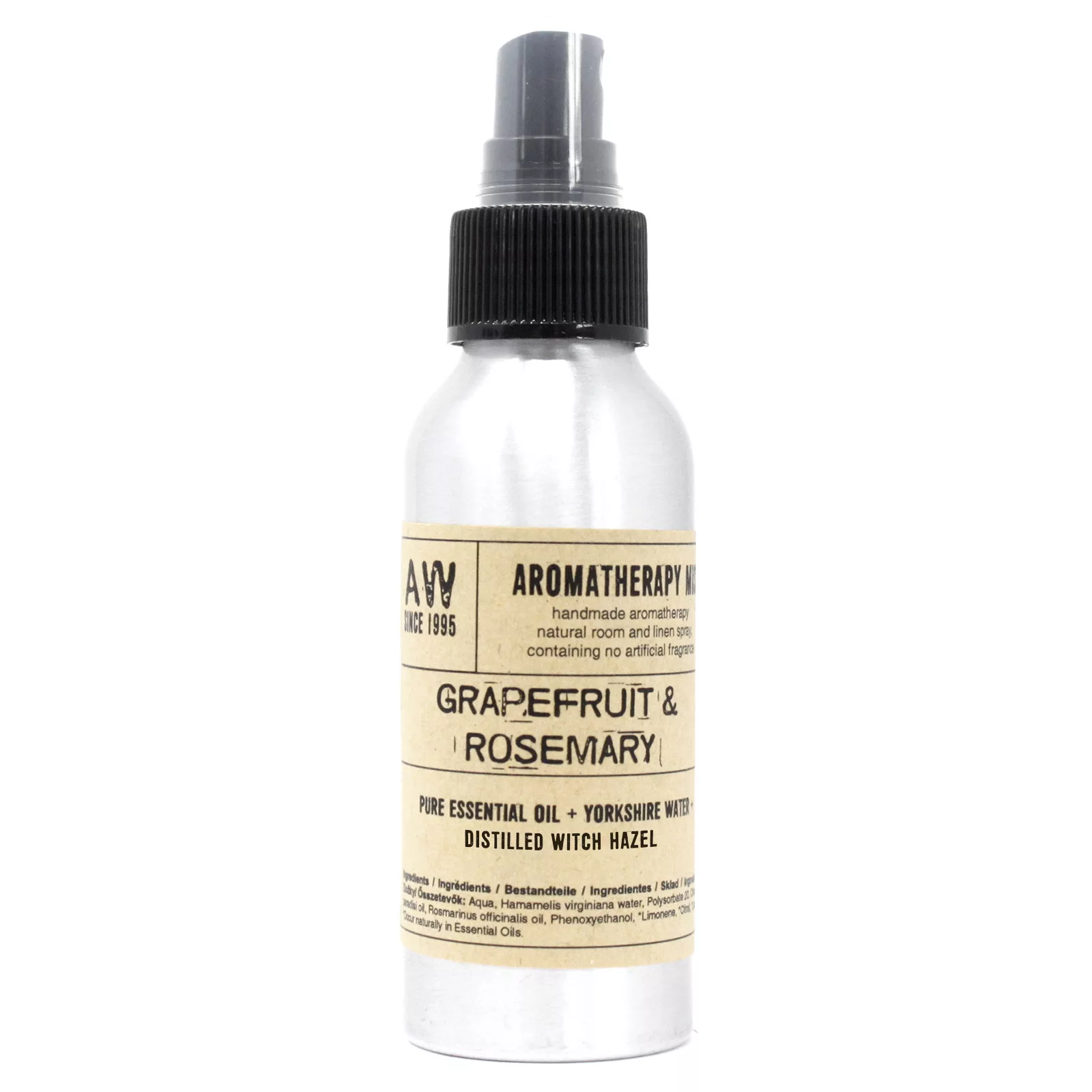 100ml Essential Oil Mist – Graperfruit and Rosemary