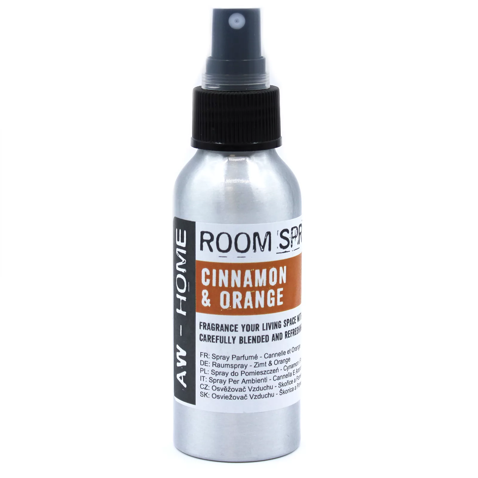 100ml Room Spray – Cinnamon & Orange