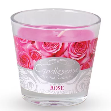 Scented Jar Candle – Rose