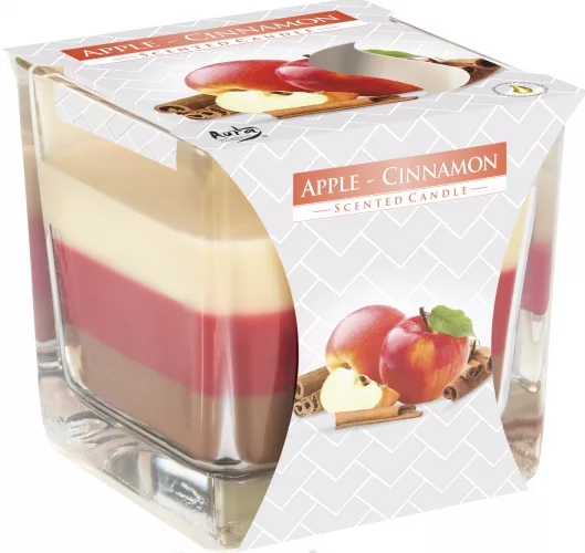 Rainbow Jar Candle – Apple and Cinnamon