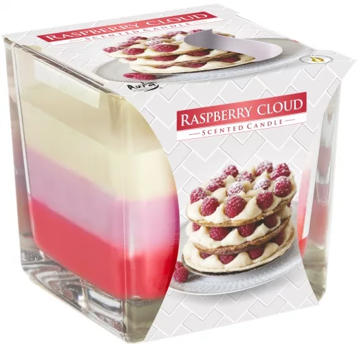 Rainbow Jar Candle – Raspberry Cloud