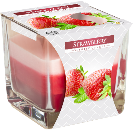 Rainbow Jar Candle – Strawberry