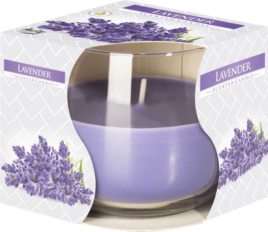 Scented Glass Jar Candle – Lavender