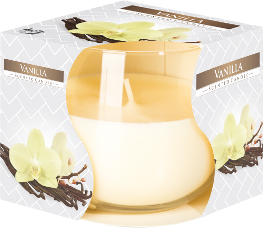 Scented Glass Jar Candle – Vanilla