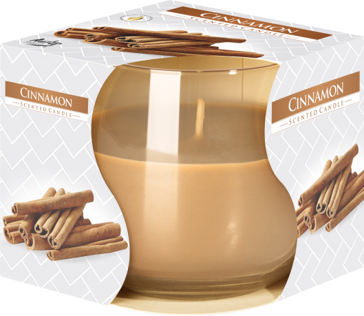 Scented Glass Jar Candle – Cinnamon