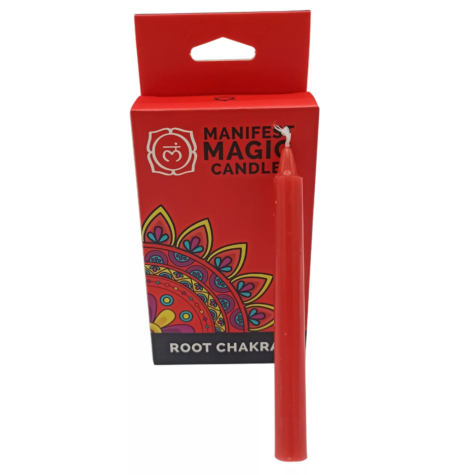 Manifest Magic Candles (pack of 12) – Red – Root Chakra