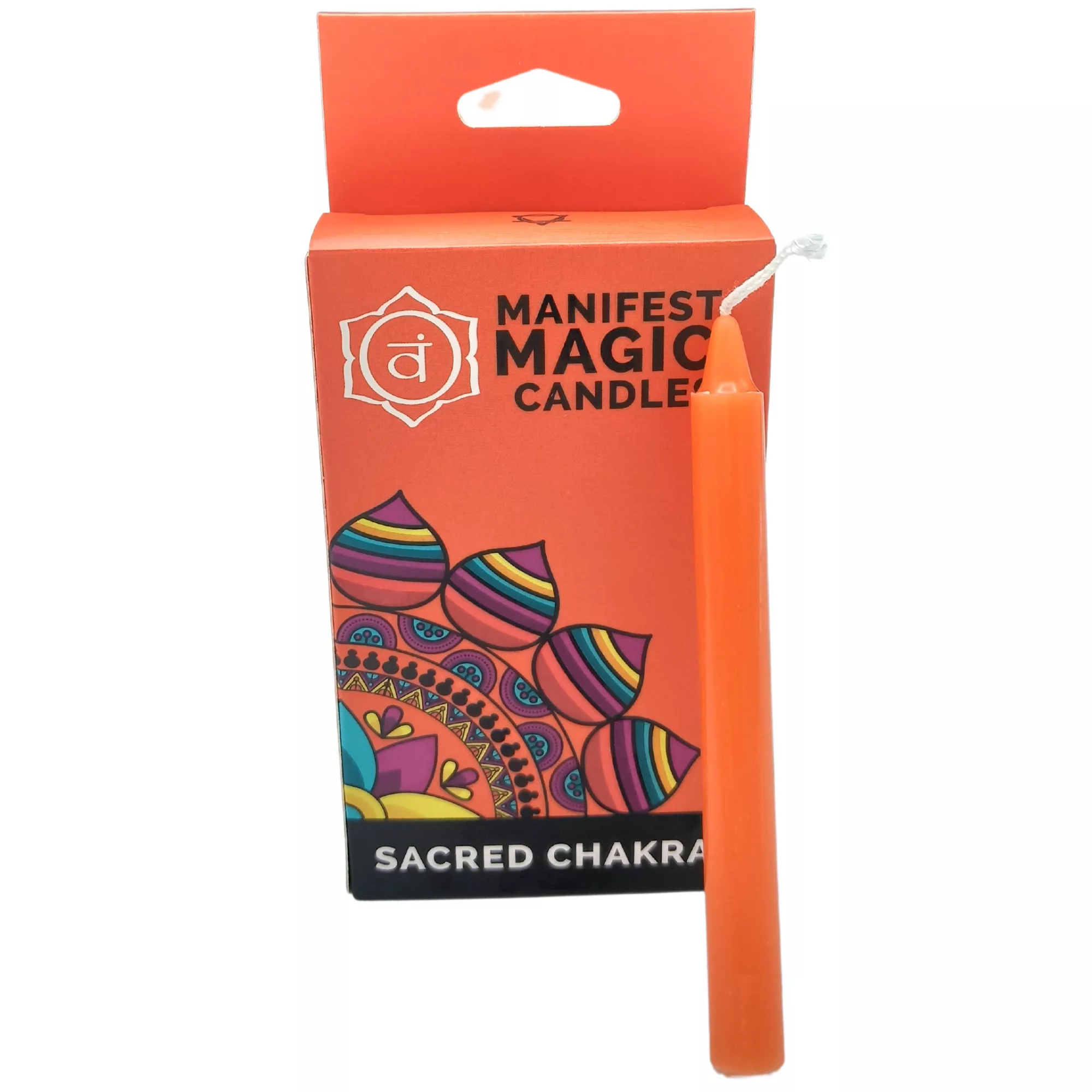 Manifest Magic Candles (pack of 12) – Orange – Sacred Chakra