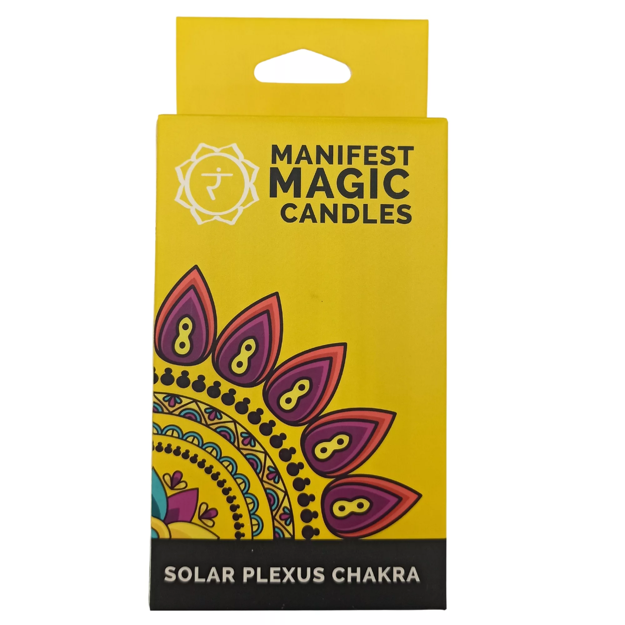 Manifest Magic Candles (pack of 12) – Yellow – Solar Plexus Chakra