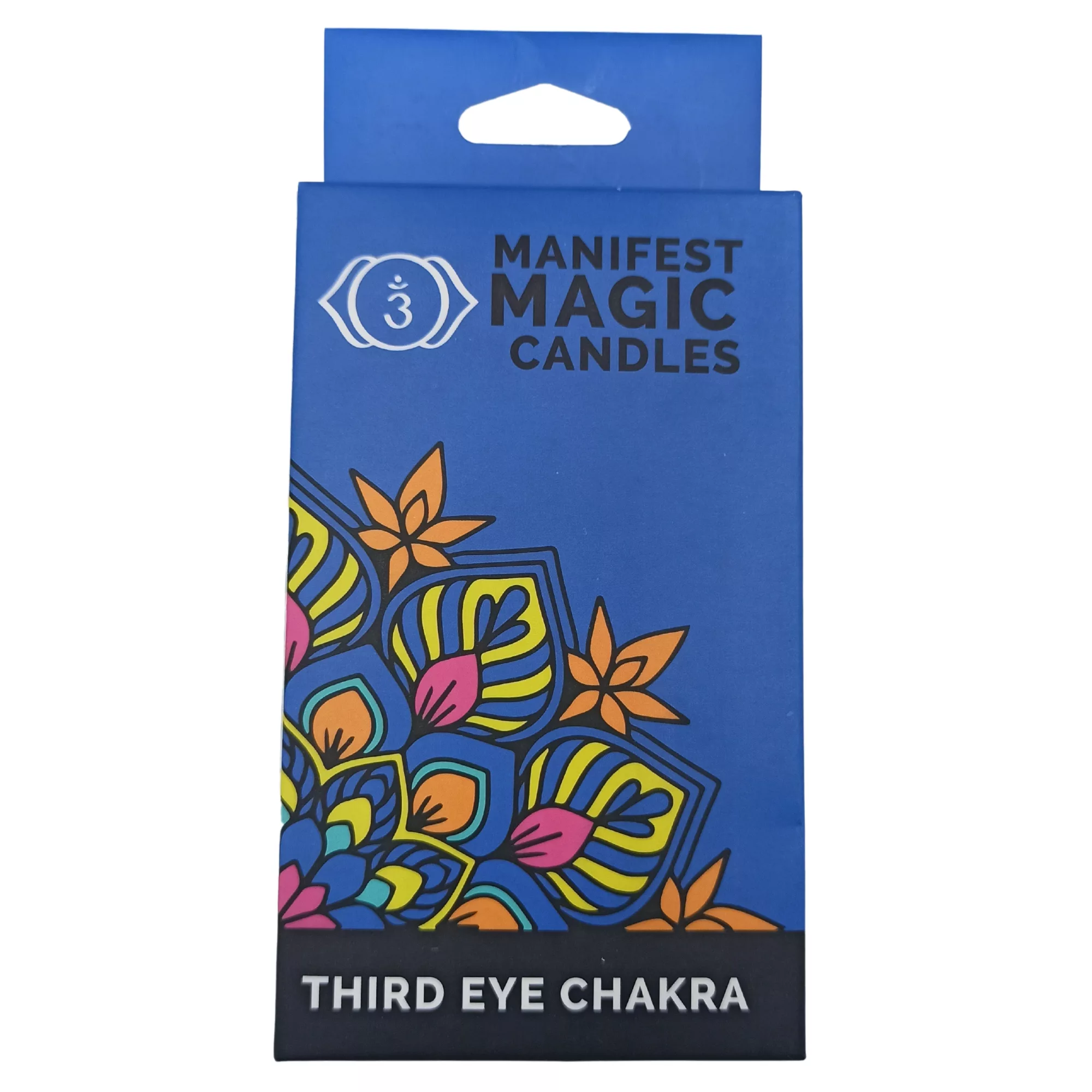 Manifest Magic Candles (pack of 12) – Indigo – Third Eye Chakra