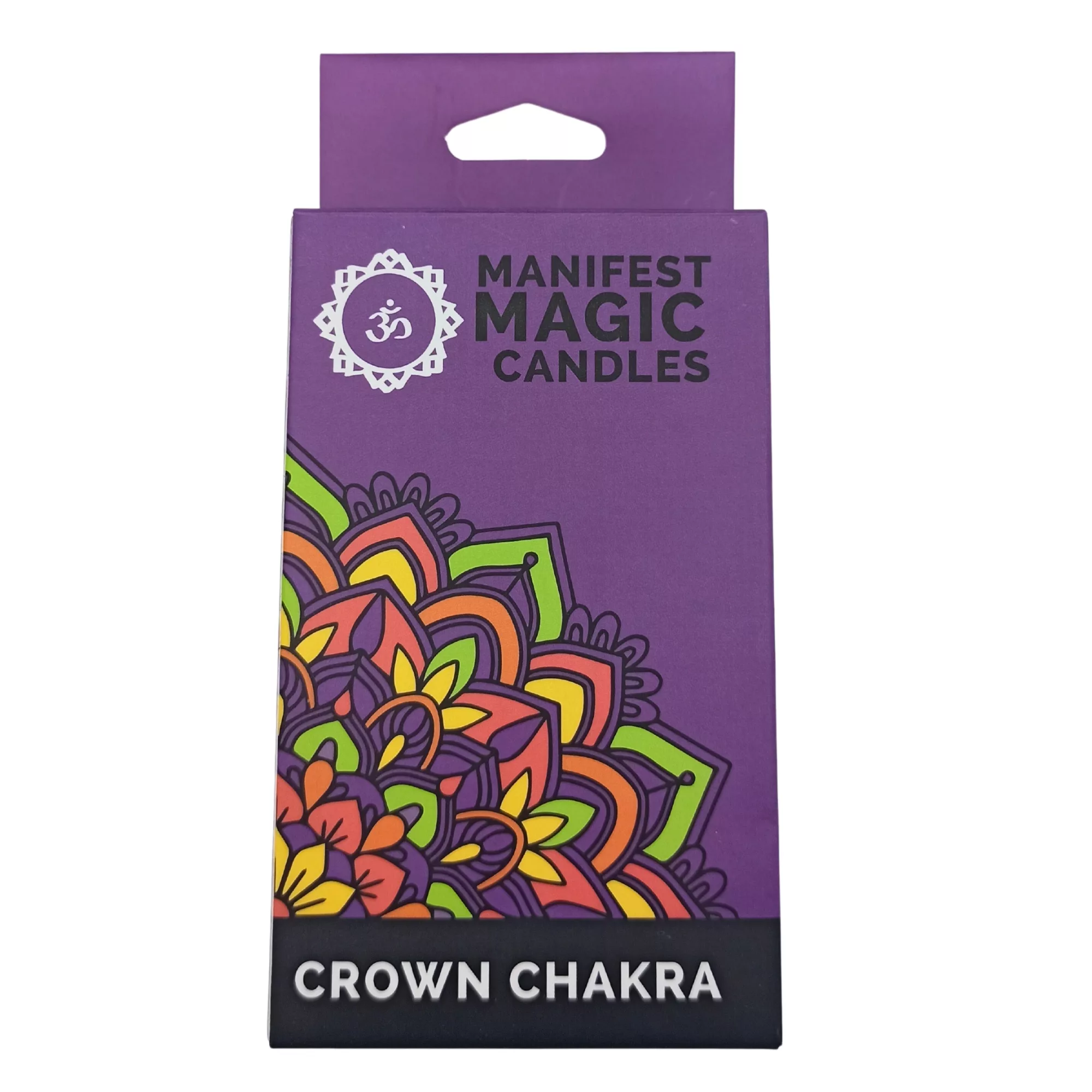Manifest Magic Candles (pack of 12) – Violet – Crown Chakra