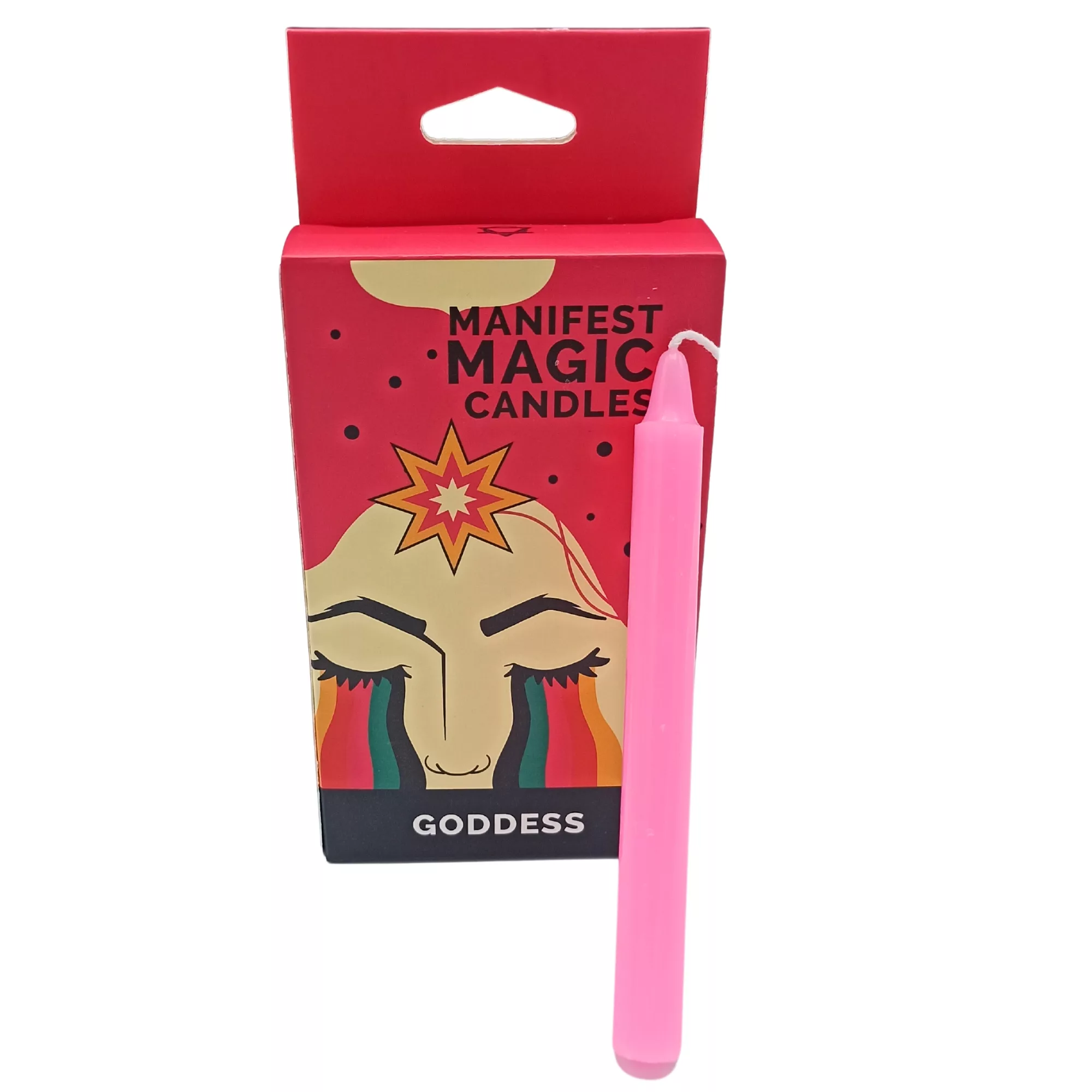 Manifest Magic Candles (pack of 12) – Pink