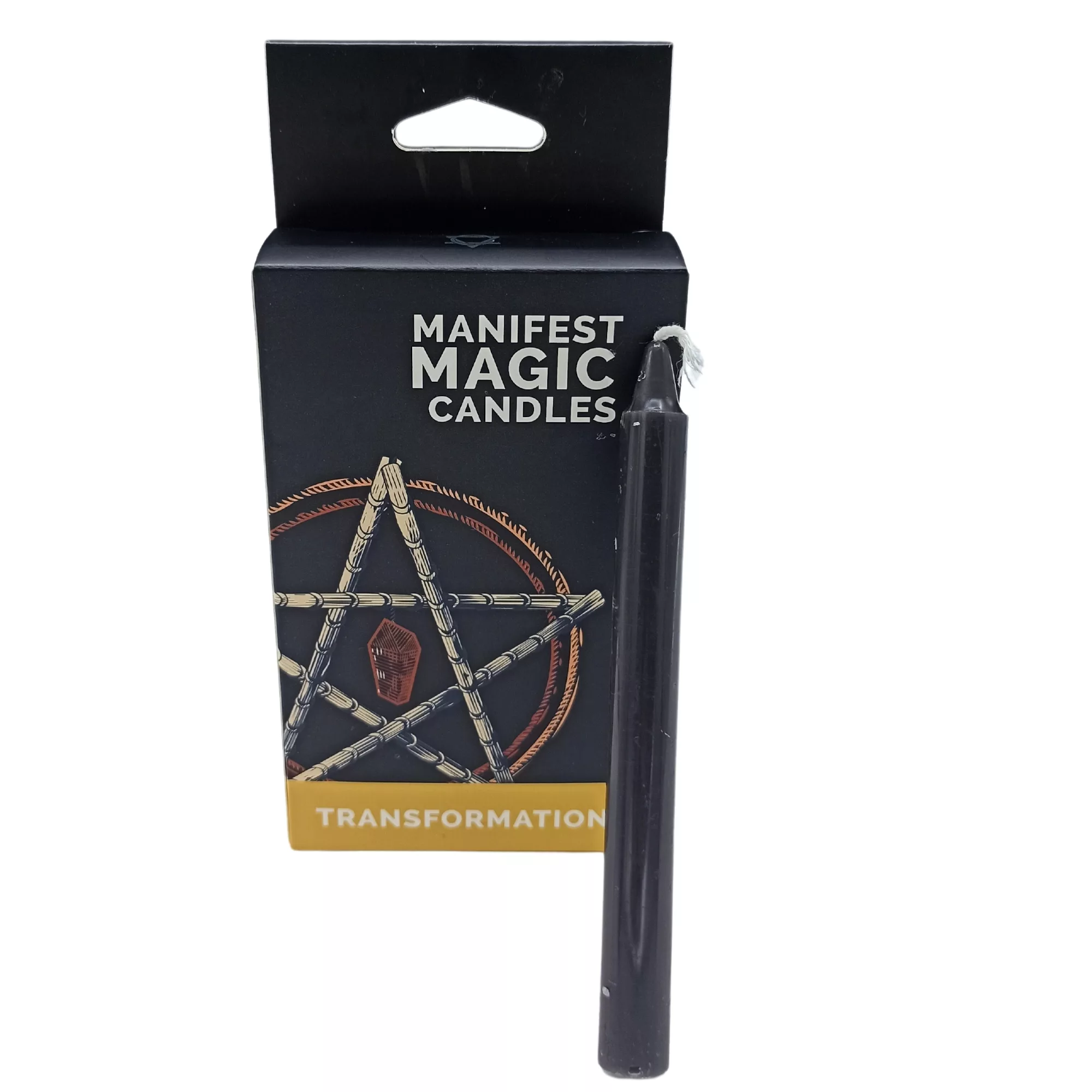 Manifest Magic Candles (pack of 12) – Black