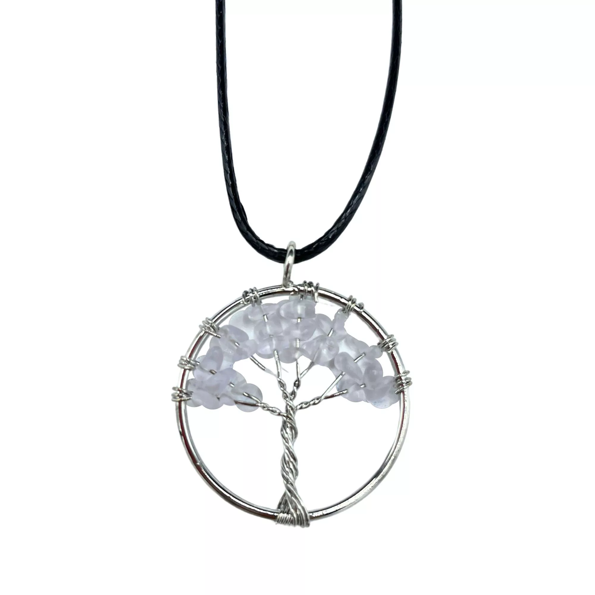 Tree of Life Pendant – Rock Crystal