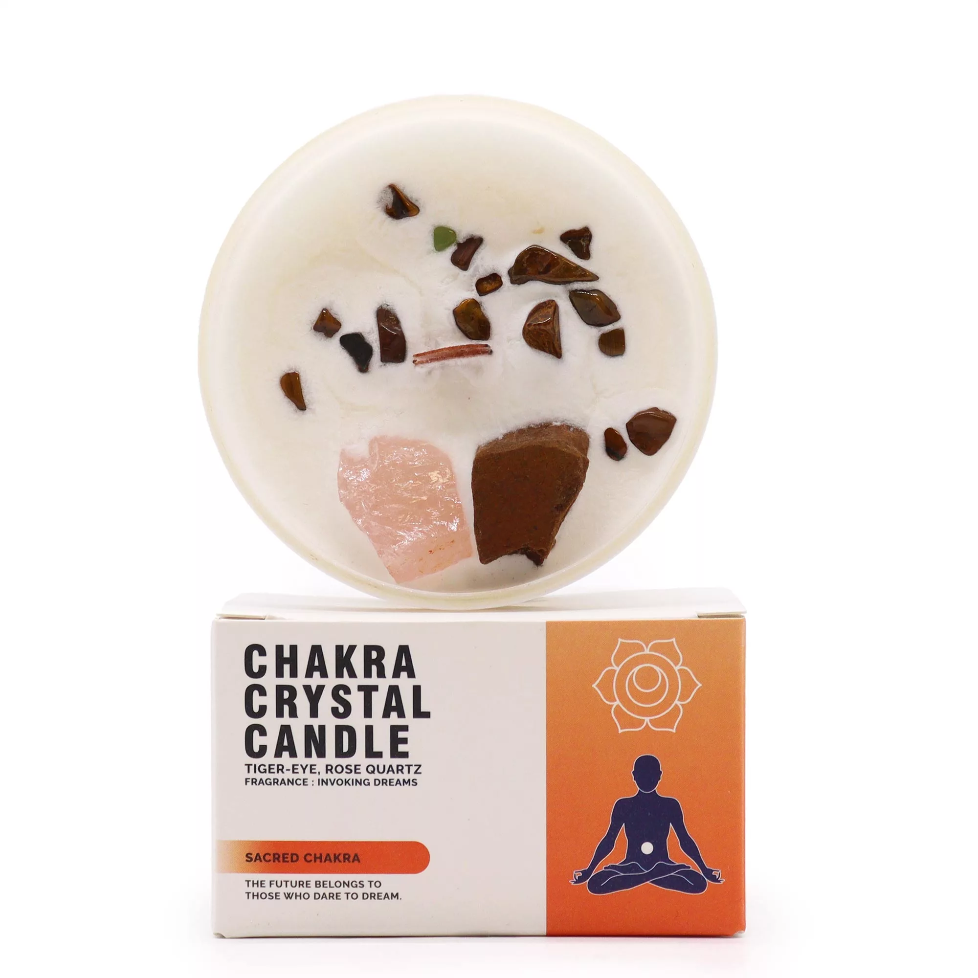 Chakra Crystal Candles – Sacred Chakra