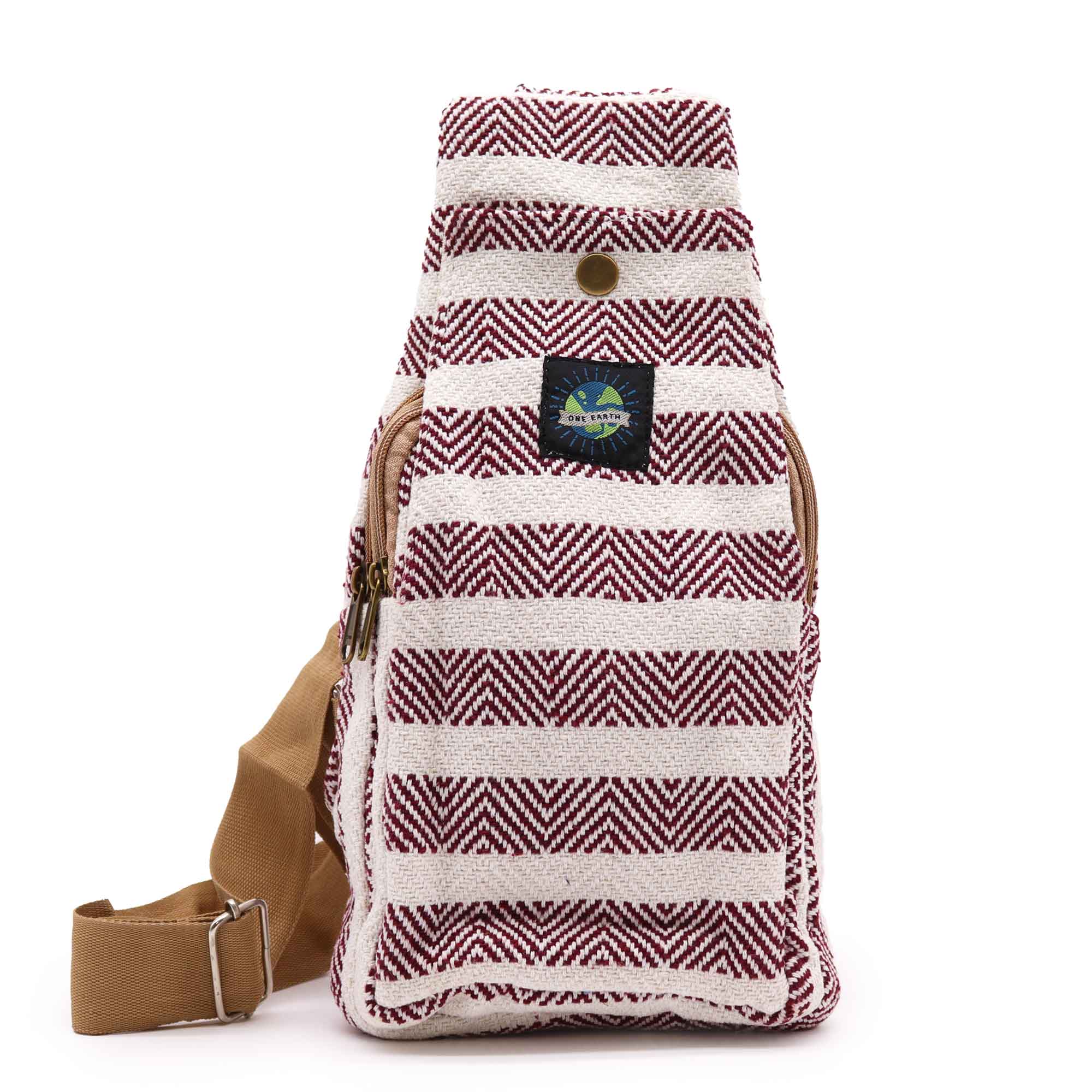Natural Cotton Cross-Body Bags