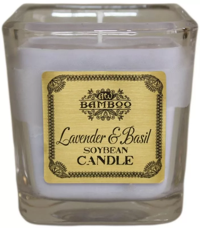 Soybean Jar Candles – Lavender & Basil