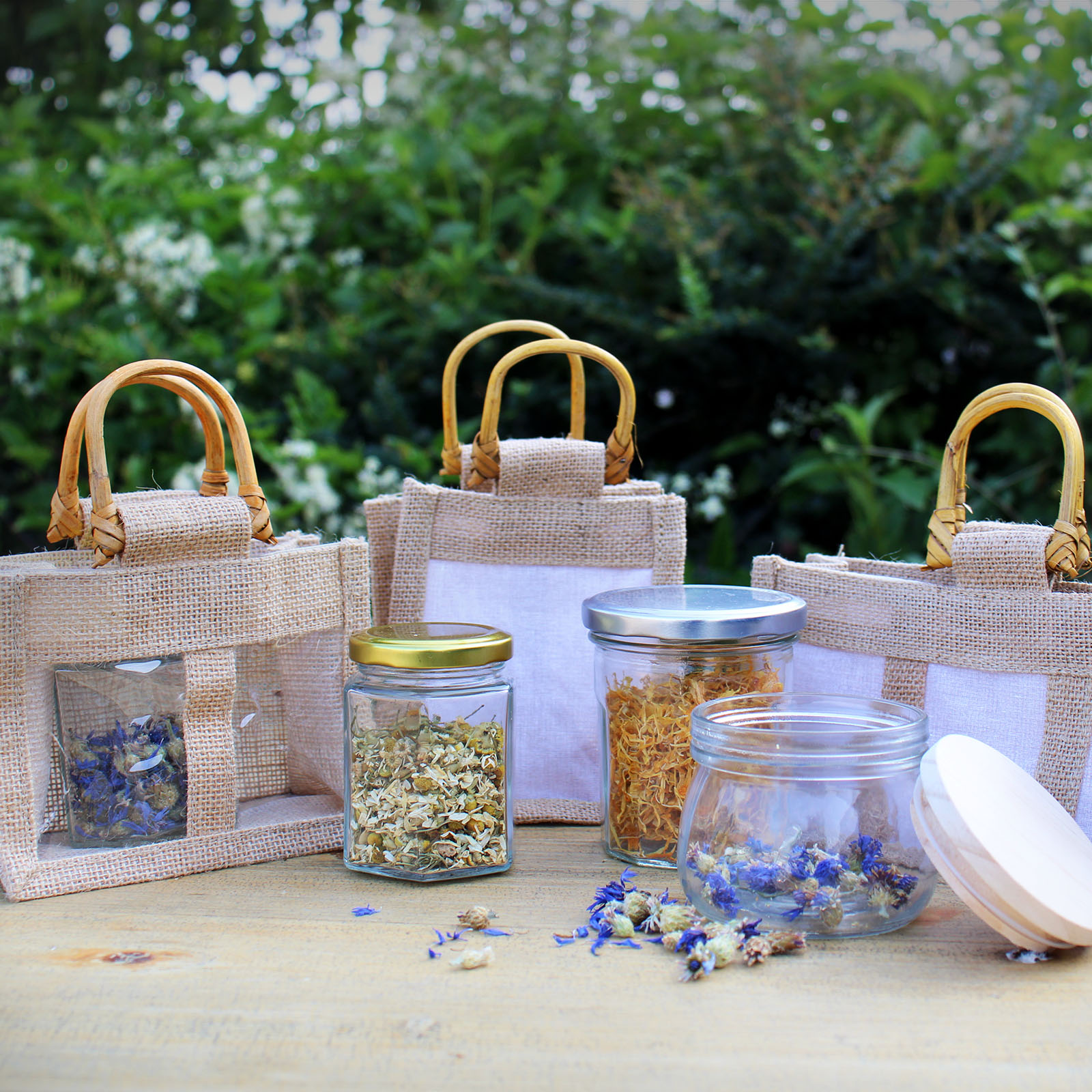 Three Jars – 100% Natural Gift Bag