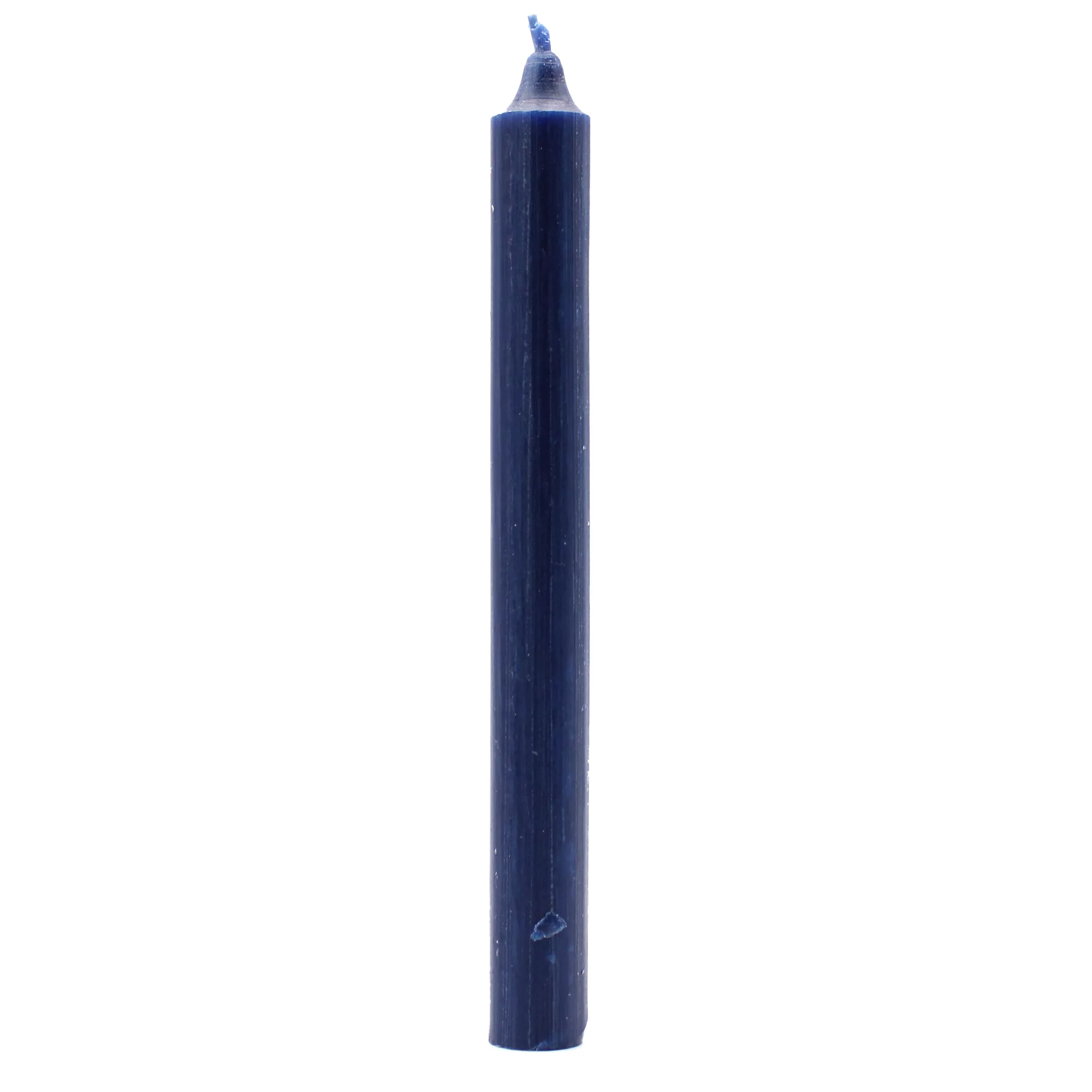 Solid Colour Dinner Candles – Rustic Navy – Pack of 5