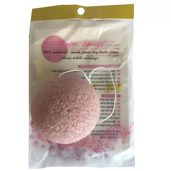 Konjac Sponge - Rose - Image 3