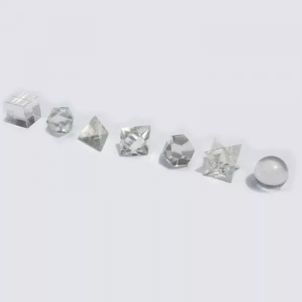 Geometric Seven Piece Crystal Set - Image 4
