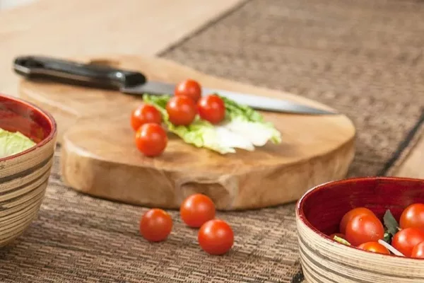 Teak Chopping Board - 40cm - Image 4