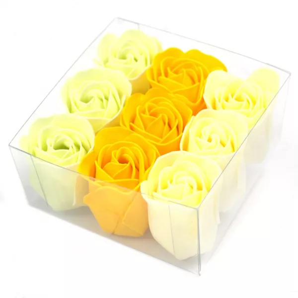 Set of 9 Soap Flowers- Spring Roses - Image 2
