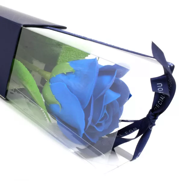 Single Rose - Blue  Rose - Image 3