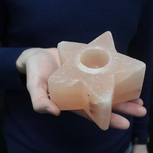 Salt Candle Holder - Star - Image 4