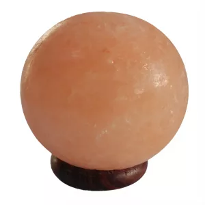 Salt Lamp Ball – Big Wooden Base