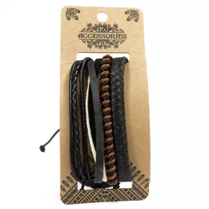 Mens Bracelet Sets – Dark & Handsome (asst)