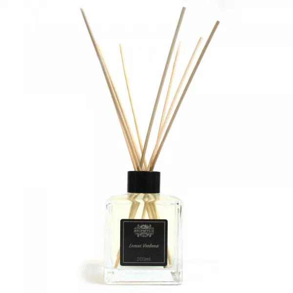 200ml Lemon Verbena Essential Oil Reed Diffuser - Image 2