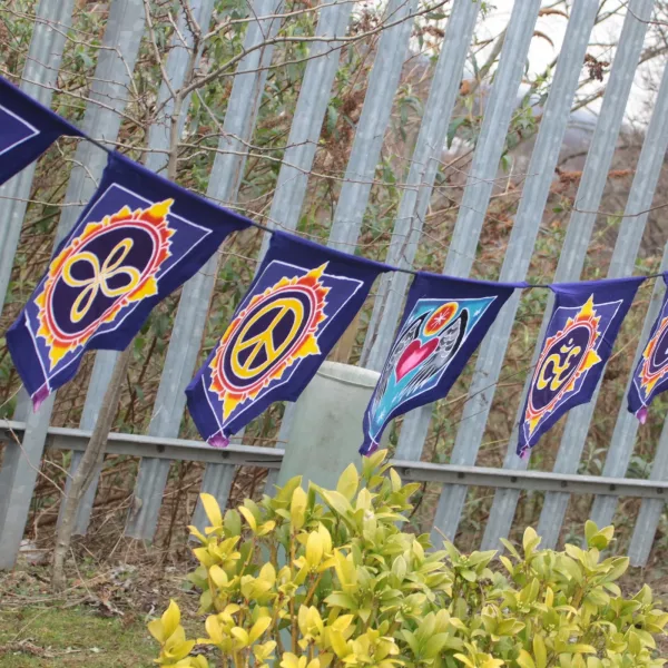 7 Flags Banner - Love in the Center - Image 3