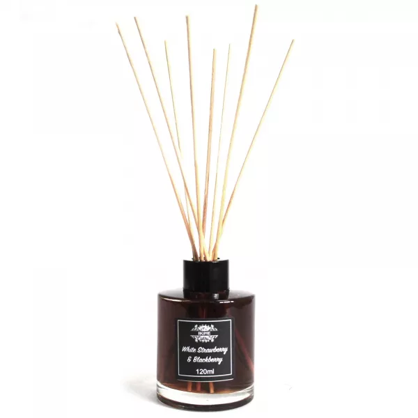120ml Reed Diffuser - White Strawberry & Blackberry - Image 2