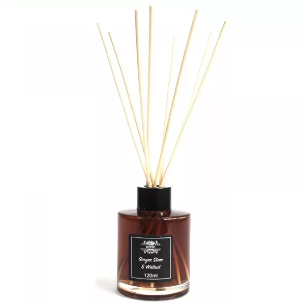 120ml Reed Diffuser - Ginger Stem & Walnut - Image 2
