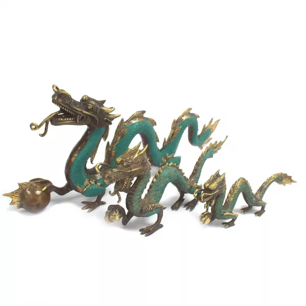 Fengshui - Small Dragon with Ball - 20cm - Image 4