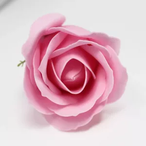 Craft Soap Flowers - Med Rose - Blush