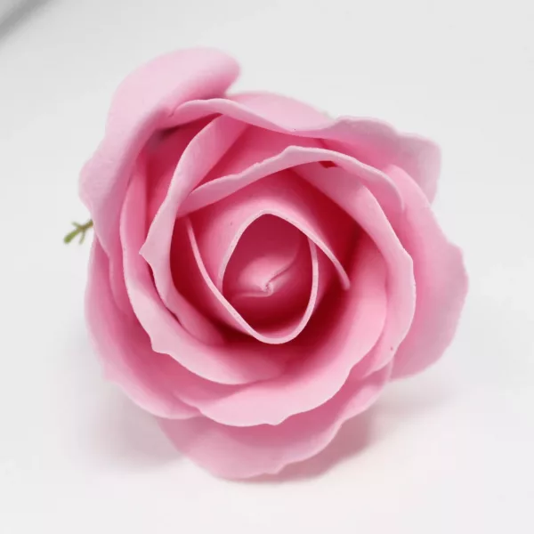 Craft Soap Flowers - Med Rose - Blush