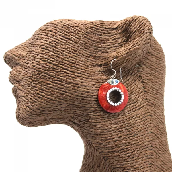 925 Silver Earrings - Do-nuts - Image 3