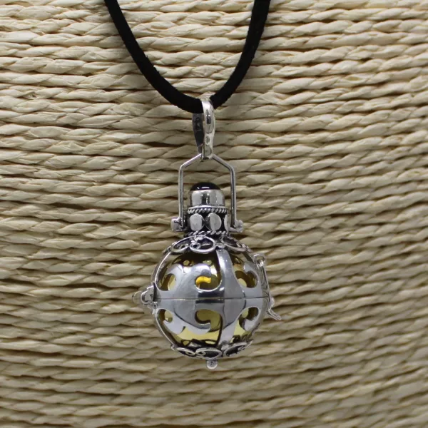 Silver Angel Bell - Dreams - 18mm - Image 2