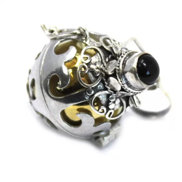 Silver Angel Bell - Dreams - 18mm - Image 4
