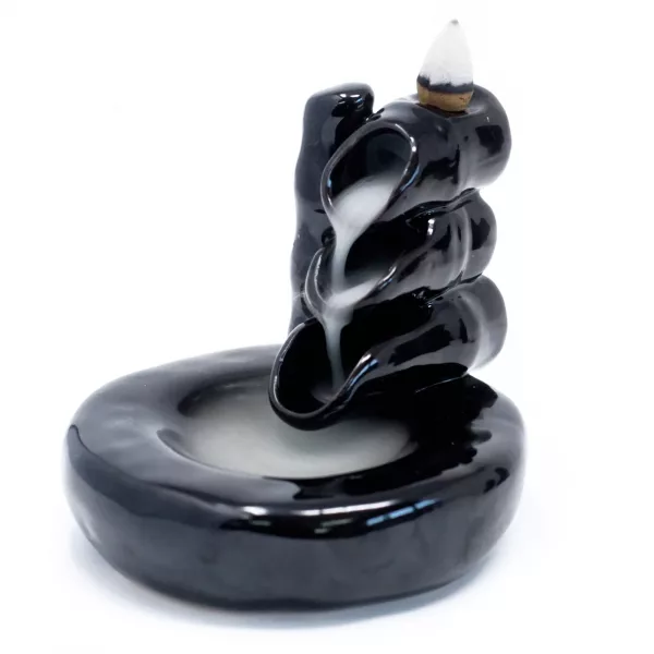 Back Flow Incense Burner - Bamboo & Pool - Image 2