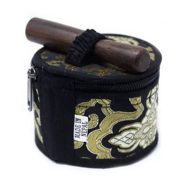 Mini Singing Bowl Gift Set - Black - Image 3
