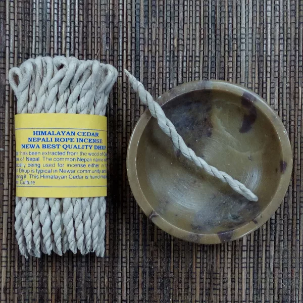 Pure Herbs Cedar Rope Incense - Image 4
