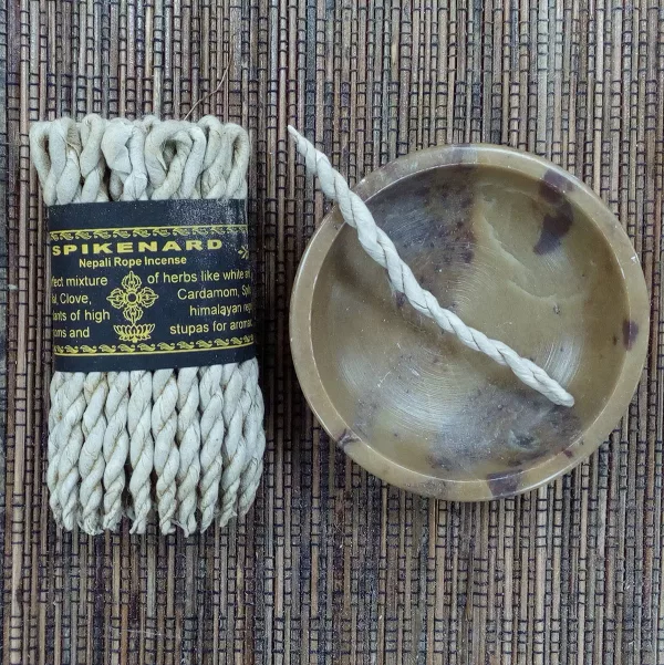 Pure Herbs Spikenard Rope Incense - Image 4